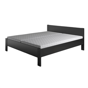 KAAGAARD 421 - SENGERAMME M/ GAVL - SORTMALET - FLERE MÅL - 180x200